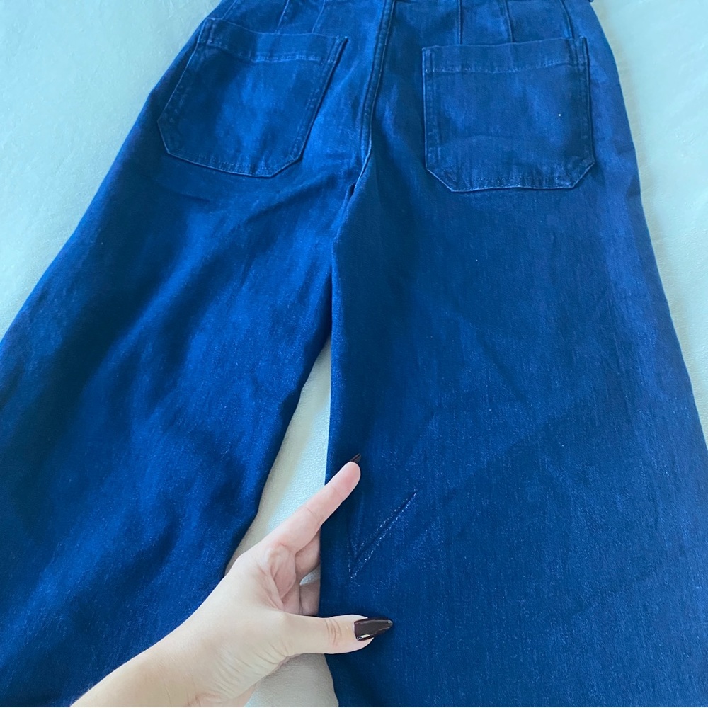 Maeve Dark Blue Flare Jeans - Picture 7 of 8